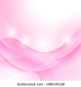 Abstract background curve line blur light and blend element with copy space  vector illustration eps10