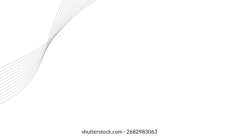 Fondo Abstractas con diseño de Espacio para texto de líneas curvas
