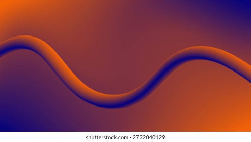 Fondo Abstractas con líneas de curva Naranja Violeta Gradiente diseño para el Espacio para texto