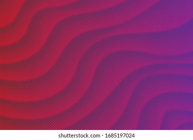 Abstract background with curve lines and waves. Paper cut water wallpaper.