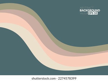 abstract background with curve and wave modern art, liquid wave, design for advertising, sale banner, business presentation, packaging and landing website template. Vector Eps 10

