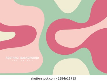 fondo abstracto con arte moderno de curva y onda, onda líquida, diseño para publicidad, banner de venta, presentación de negocios, empaquetado y planilla de sitio web de aterrizaje. Vector Eps 10
