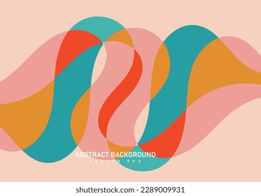 abstrakter Hintergrund mit Kurve und Welle moderne Kunst, Flüssig-Welle, Design für Werbung, Verkaufs-Banner, Business-Präsentation, Verpackung und Landung Website-Vorlage. Vektorgrafik-EPS10