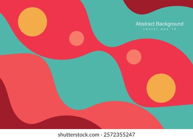 abstract background with curve and wave modern art, liquid wave, design for advertising, sale banner, business presentation, packaging and landing website template. Vector Eps 10 