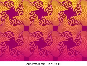 Abstract background, Curve wave motion, vector illustration.