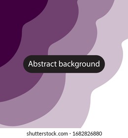 Abstract background Curve wave Purple and white