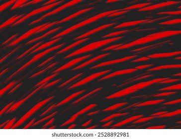 Abstract background with curved broken path pattern