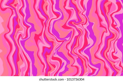 Abstract Background With Curved Geometric Shapes. Abstract Texture For Design. Abstract Dynamic Background.  Dynamic Design. Colorful Geometric Shapes In Motion. Vector Illustration. Eps10