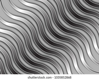 Abstract Background With Curved Geometric Shapes. Abstract Texture For Design. Abstract Dynamic Geometric Background.  Dynamic Design. Colorful Geometric Shapes In Motion. Vector Illustration. Eps10