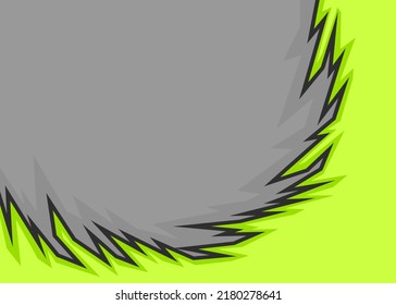 Fondo abstracto con el patrón de puntas de gradiente curvado y con un área de copia