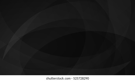 Abstract background of curved lines in black colors