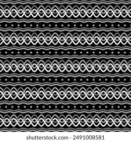 abstract background with curved lines intertwined with each other to form stacked waves