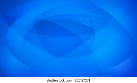 Abstract background of curved lines in light blue colors