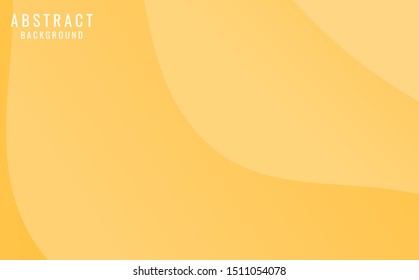 Abstract background of curved lines in Orange colors