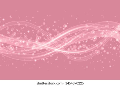 Abstract background with curved lines. Shiny colorful background.
