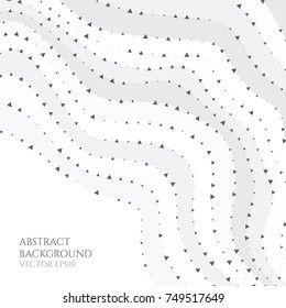 Abstract background with curved lines. Specify the direction of the movement.