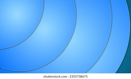 Abstract background with curved pattern design in blue 
