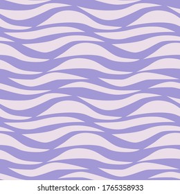 Fondo abstracto con líneas rosadas curvadas. Patrón gráfico sin inconvenientes. Ilustración vectorial.