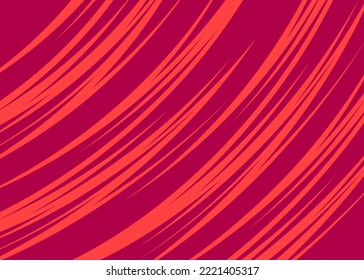 Abstract background with curved spike line pattern