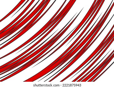 Abstract background with curved spike line pattern