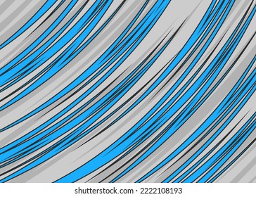 Fondo abstracto con patrón de línea de puntas curvadas