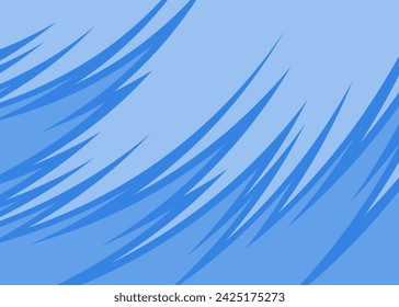 Abstract background with curved spike line pattern and with some copy space area