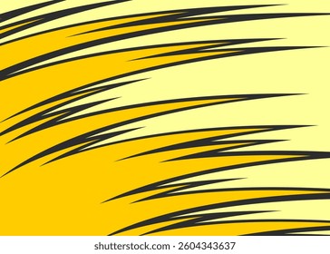 Abstract background with curved spike pattern and with some copy space area
