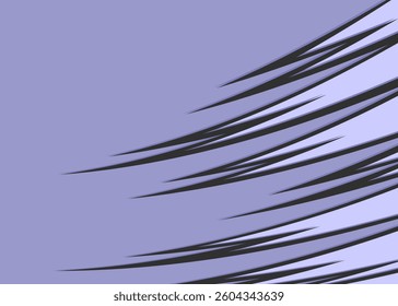 Abstract background with curved spike pattern and with some copy space area