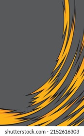 Abstract background with curved spikes pattern and with some copy space area
