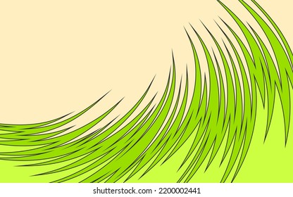 Fondo abstracto con patrón de puntas curvadas y con un área de espacio de copia