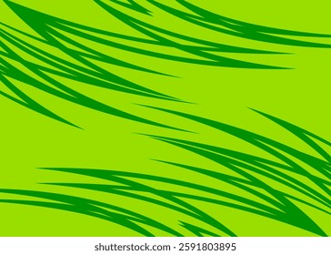 Abstract background with curved spikes pattern and with some copy space area. Simple tropical background