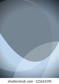 Abstract background with curved waves