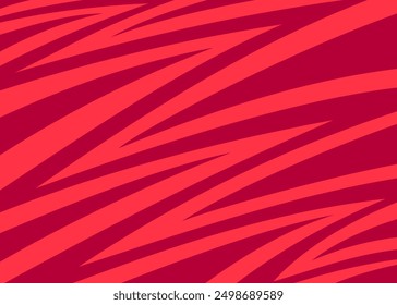 Abstract background with curved zigzag line pattern