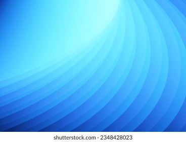 abstract background curves blue color tone for wallpaper vector illustrator