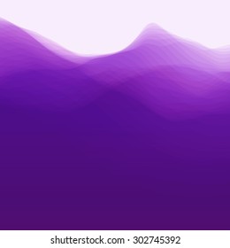 Abstract Background With Curves Lines. Vector Silhouettes Backgrounds. Can Be Used For Banner, Flyer, Book Cover, Poster, Web Banners.