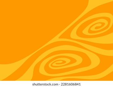 Abstract background with cute curly line pattern and with some copy space area