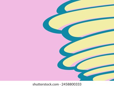 Fondo Abstractas con burbuja espiral linda y con un poco de espacio de copia