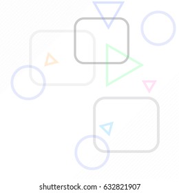 abstract background in cute style,vector,illustration