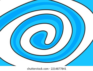 Fondo abstracto con un lindo patrón de línea giratoria