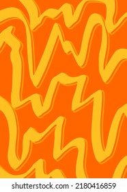 Abstract background with cute wavy line pattern
