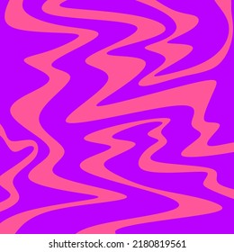 Abstract background with cute wavy line pattern