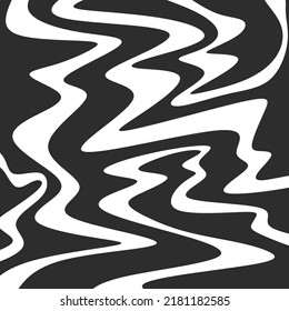 Abstract background with cute wavy line pattern