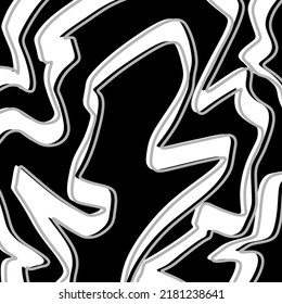 Fondo abstracto con un lindo patrón de línea ondulada