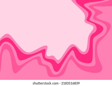 Abstract background with cute wavy line and with some copy space area