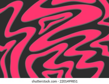 Fondo abstracto con un lindo patrón de línea ondulada