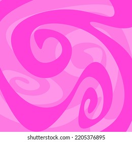 Abstract background with cute wavy line pattern