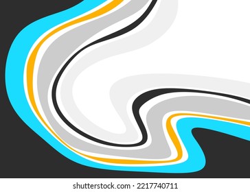 Abstract background with cute wavy line pattern and with some copy space area