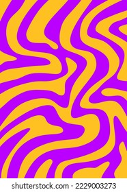 Abstract background with cute wavy line pattern. Seamless wavy lines pattern