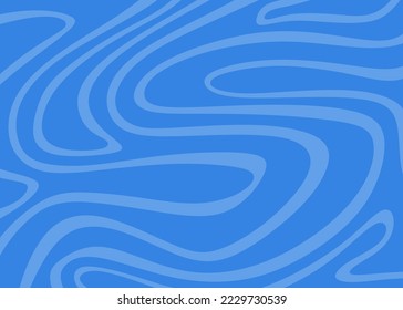 Abstract background with cute wavy line pattern
