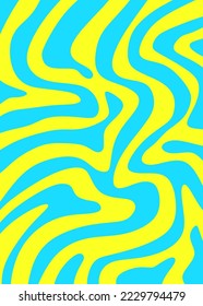 Fondo abstracto con un lindo patrón de línea ondulada. Patrón de líneas onduladas sin soldadura